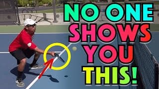 Pickleball Ready Position and Forehand