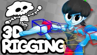 3D Rigging Skeletons, Skins, and Controls