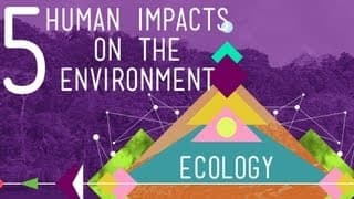 Natural Forces and Human Impact on Environments