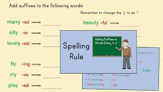 Long Vowels and Endings