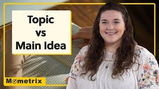 Finding the Main Idea