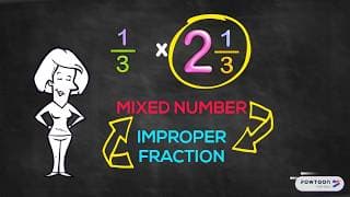 Multiplying Fractions with Mixed Numbers