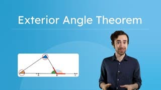 Exterior Angle Theorem