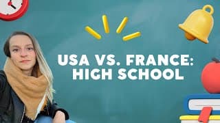 French and United States Highschools
