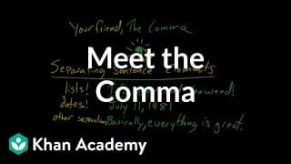 Commas in a Series