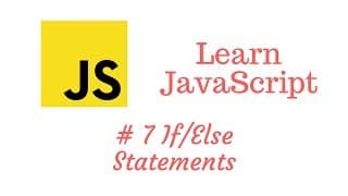 Decisions with If/Else Statements
