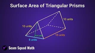 Triangular Prism Surface Area