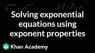 Solving Exponential Equations