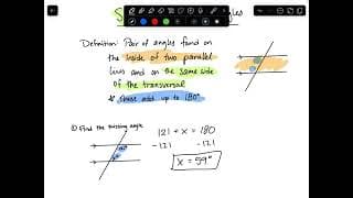 Calculating Angle Measures