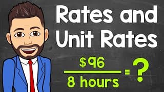 Calculating Unit Rates