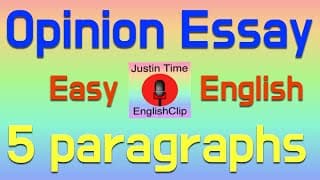 Writing Opinion Essays
