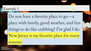 Writing Focus Statements