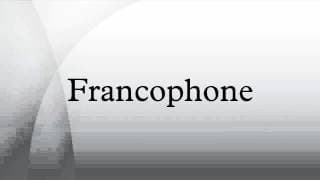 Le français dans le monde
