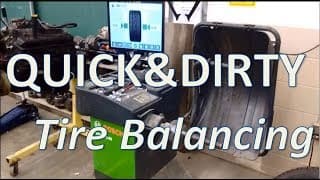 Balancing a Tire