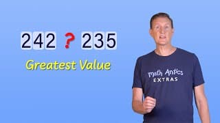Comparing and Ordering Real Numbers